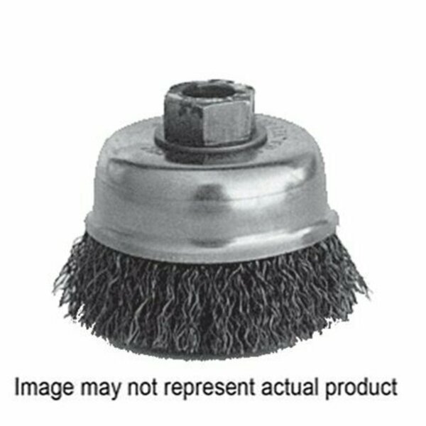 Kt Industries 5-3155 5x5/8-11 Crimp Cup Brush 458501